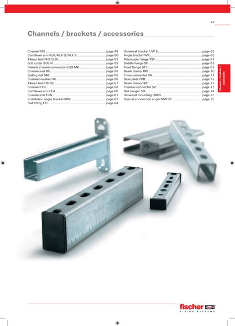 t channel brackets